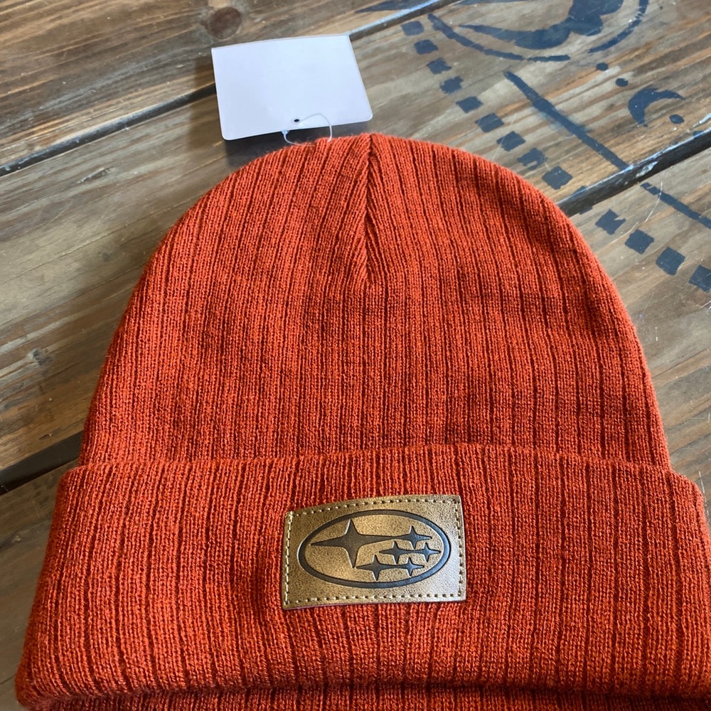 NWT Subaru STi WRX knit beanie cap hat Z4